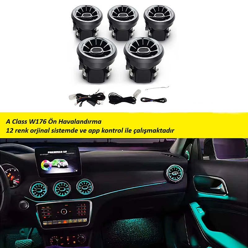 W176 W156 W256 W117 A GLA B CLA Front Airvent - 1