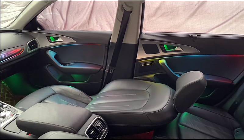 Audi A6 12-18 Yeni Trimli Rainbow Ambiyans Aydınlatma Seti - 2