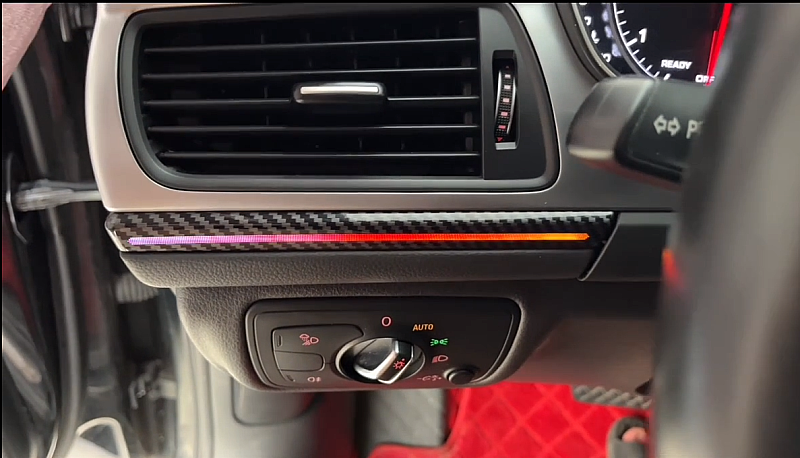 Audi A6 12-18 Yeni Trimli Rainbow Ambiyans Aydınlatma Seti - 3