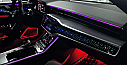 Audi A6 19-23 Trimli Nokta Desenli Full Trimli Rainbow Ambiyans Aydınlatma Seti  - 4