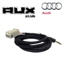 Audio System Usb - AUDİ Araçlara Uyumlu 12pin Orjinal Soketli Aux Kablosu