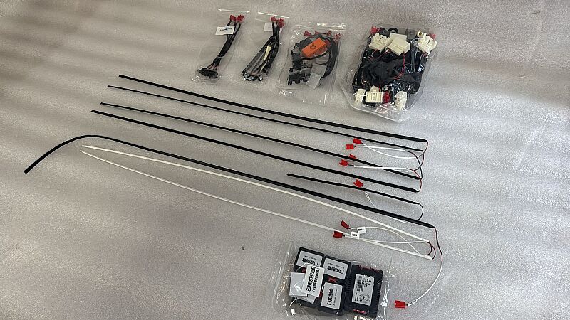 Audi Q7 17-19 RGB Şerit İç Ambiyans Aydınlatması  - 2