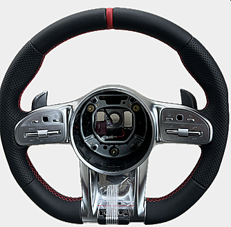 BENZ  Deri Amg Kırmızı Dikişli Direksiyon - 1