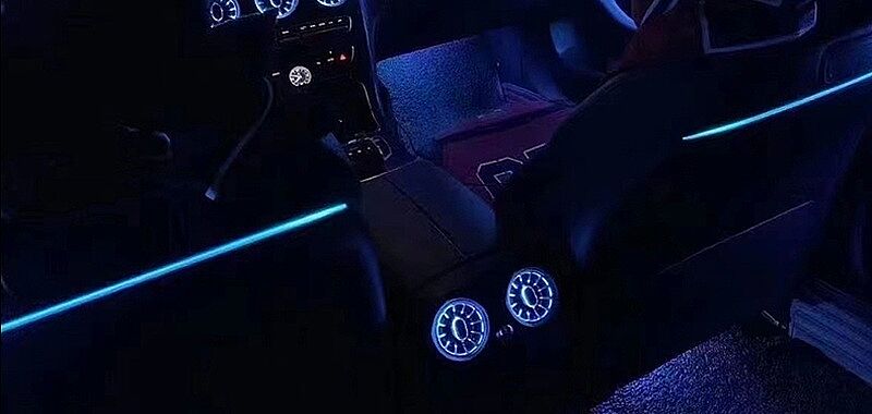 C Class W205 E Class W213 GLC X253 Koltuk Arkası Led 64 renk - 2