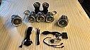 C Class W205 GLC X253 64 Renk EQS Model Front Rear Airvent Set  - 2