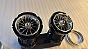 C Class W205 GLC X253 64 Renk EQS Model Front Rear Airvent Set  - 4