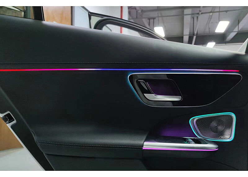C Class W206 Hreketli İç Ambiyans Şeritleri ve Koltuk Arkası Led Takımı - 1