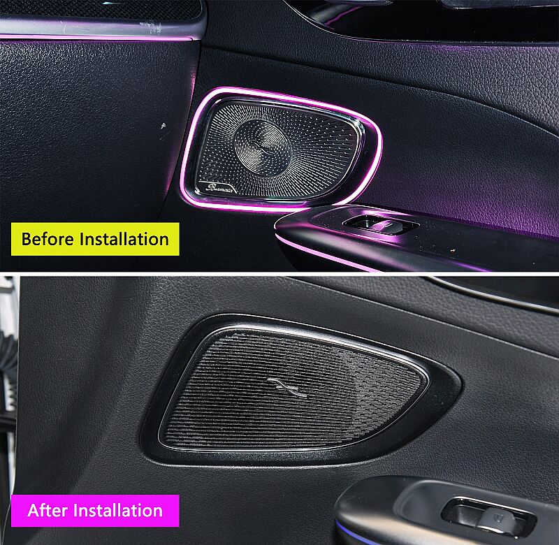 C Class W206 Işıklı Hoparlör Kapağı Long - 1