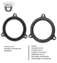 Dacia Araçlara Ön Arka Kapı Yerlerine 16 Cm Hoparlör Kasnağı - 3