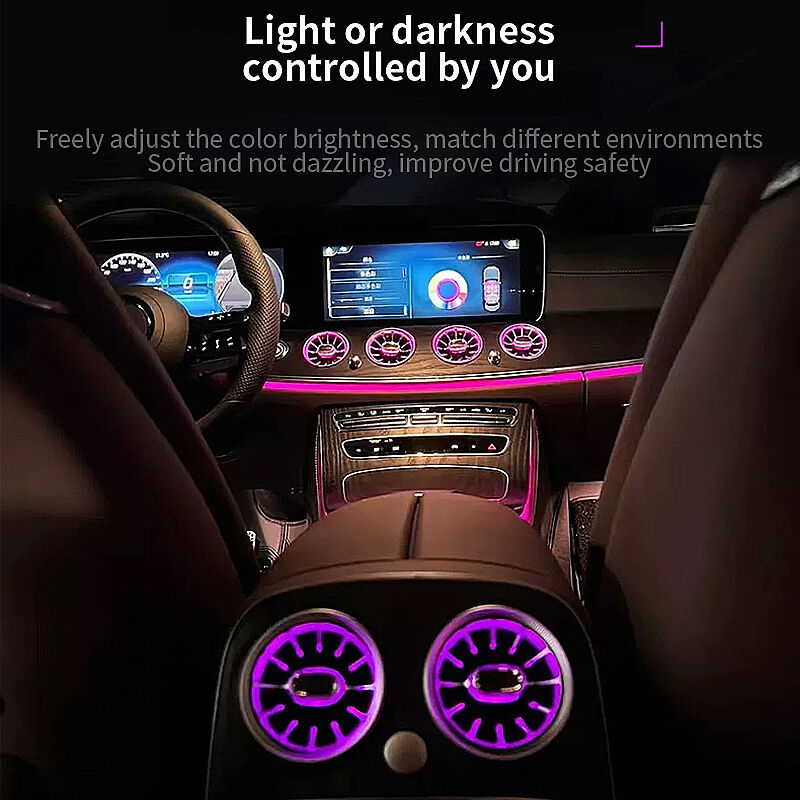 E-Class W213 Işıklı Arka Havalandırma  - 2