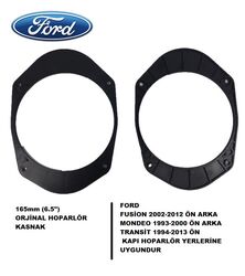 Ford Araçlara Ön Kapı Yerlerine Uyumlu 16 Cm Hoparlör Kasnağı