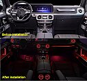 G-Class W464 W465 580EQ Işıklı Ön Havalandırma Seti  - 3