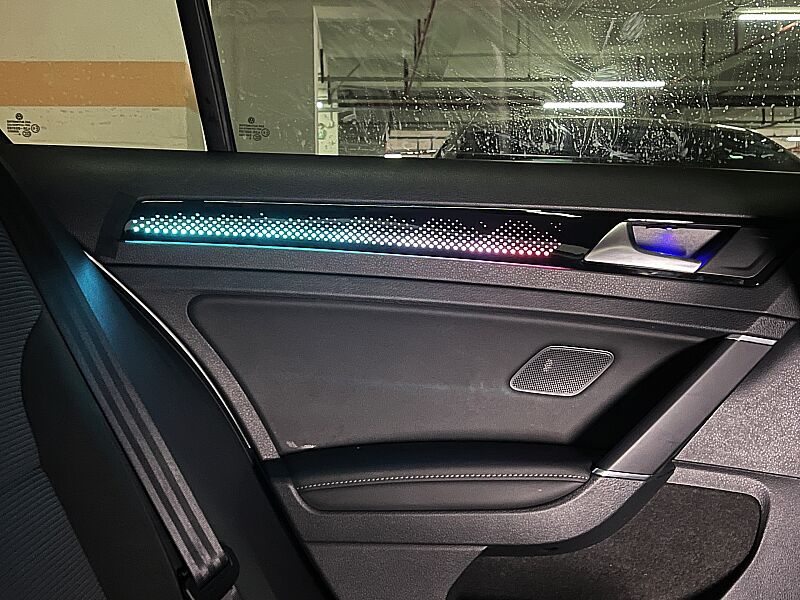 Golf 7 7.5 Trimli Piano Black Galaxy Model 2 Rainbow Trimli İç Ambiyans Aydınlatmsı - 5