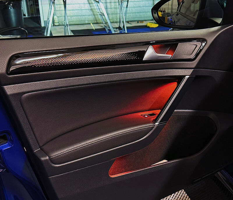 Golf 7 7.5 Trimli Piano Black Galaxy Rainbow Trimli İç Ambiyans Aydınlatması - 3