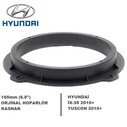Clifford - Hyundai Araçlara Ön Kapı Yerlerine 16 Cm Hoparlör Kasnağı