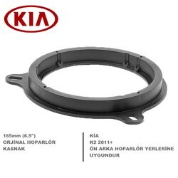 Kia K2 Araçlara Ön Arka Kapı Yerlerine 16 Cm Hoparlör Kasnağı