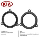 Kia K2 Araçlara Ön Arka Kapı Yerlerine 16 Cm Hoparlör Kasnağı - 3