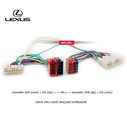 Clifford - Lexus Araçlara Uyumlu İso T Kablo Orjinal Dönüştürme Soketi