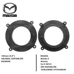 Mazda Araçlara Ön Kapı Yerlerine Uyumlu 16 Cm Hoparlör Kasnağı