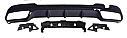 Mercedes E Class W212 14-16 E63 Rear Diffuser Silver