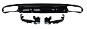 Mercedes E Class W213 17-20 E63 Rear Diffuser Black