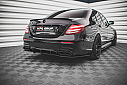 Mercedes E Class W213 17-20 E63 Rear Diffuser Black - 2