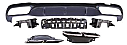 Mercedes E Class W213 17-20 E63 Rear Diffuser Carbon With Pipe