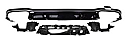 Mercedes E Class W213 17-20 E63 Rear Diffuser Silver