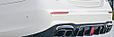 Mercedes E Class W213 17-20 E63s Rear Diffuser Black - 2