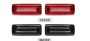 Mercedes G Class 2012 W463 Upgrade to W464 Stop Seti (Clear-Black) - 1