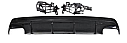 Mercedes  W117 CLA45 Rear Diffuser Black