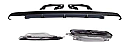 Mercedes  W117 CLA45 Rear Diffuser Black