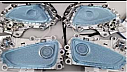 MERCEDES W214 HAREKETLİ TWEETER+HOPARLÖR KAPAĞI 4 PARÇA