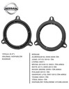 Nissan Araçlara Uyumlu 16 Cm Hoparlör Kasnağı - 2