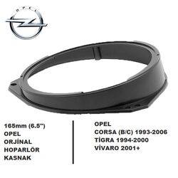 Opel Araçlara Ön Kapı Yerlerine 16 cm Hoparlör Kasnağı