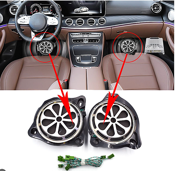 Orjinal Sol Ayak Altı Subwoofer C-Class W205 E-Class W213 S-Class W222 GLC X253 - 2