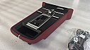 Porsche Cayenne 2010-2017 Digital Klima Paneli (RED)