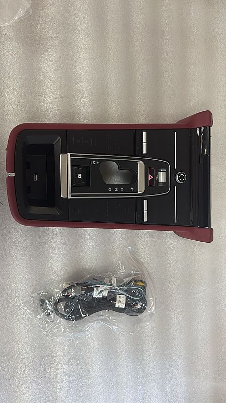 Porsche Cayenne 2010-2017 Digital Klima Paneli (RED) - 3