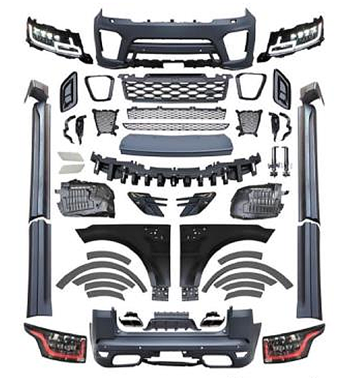 Range Rover Sport For RR 14 17 2020 SVR Body Kit - 1