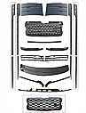 Range Rover Vogue 13-17 SWA Black Versiyon Izgara Kiti