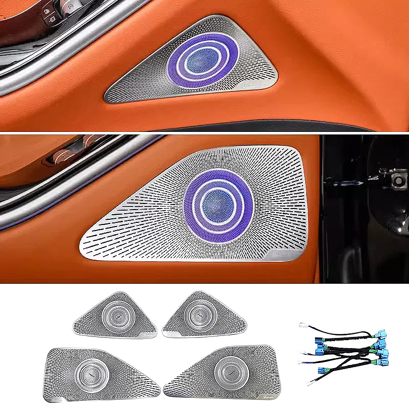 S Class W223 4 PARÇA 64 RENK HOPARLÖR TAKIMI  - 1