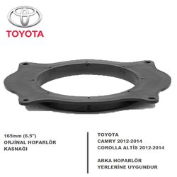 Toyota Araçlara Arka Kapı Yerlerine 16 Cm Hoparlör Kasnağı