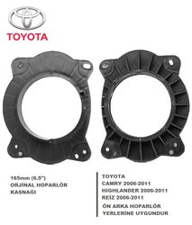 Toyota Araçlara Ön Arka Kapı Yerlerine 16 Cm Hoparlör Kasnağı