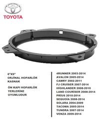 Toyota Araçlara Ön Kapı Yerlerine 16 Cm Hoparlör Kasnağı