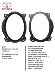 Toyota Araçlara Ön Kapı Yerlerine 16 Cm Hoparlör Kasnağı