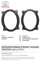 Toyota Camry Araçlara Ön Kapı Yerlerine 16 Cm Hoparlör Kasnağı - 4