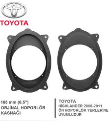 Toyota Highlander Ön Kapı Yerlerine 16 Cm Hoparlör Kasnağı