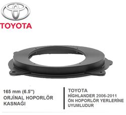 Toyota Highlander Ön Kapı Yerlerine 16 Cm Hoparlör Kasnağı