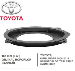 Toyota Highlander Ön Kapı Yerlerine 16 Cm Hoparlör Kasnağı